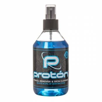 PROTON STENCIL REMOVER & SKIN CLEANSER BLUE - 250 ml / 8.5 Oz.